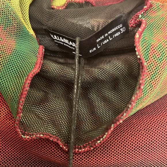 ASOS Mesh Sunset Dress - Picture 4 of 9